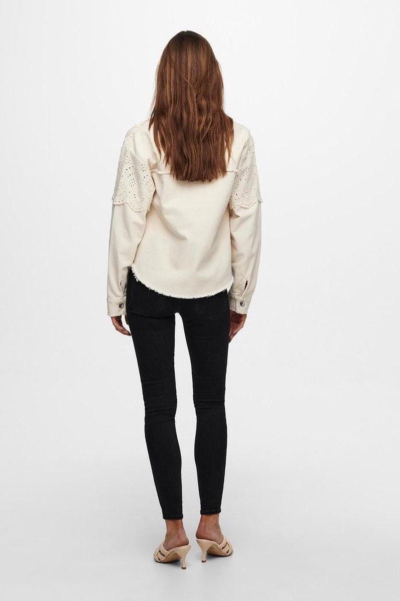 ONLY - Maat XS - ONLELENA LIFE CROCHET JACKET OTW Dames Jas