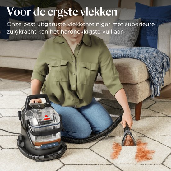 BISSELL SpotClean C9 Select Draagbare Vlekkenreiniger - Tapijtreiniger voor Bank, Auto & Matras - Carpet Cleaner Apparaat