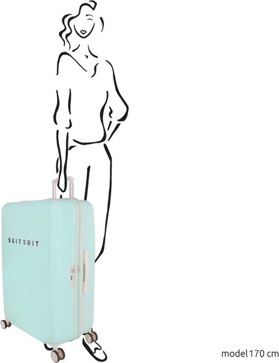 SUITSUIT Fabulous Fifties Reiskoffer 76 cm - Luminous Mint