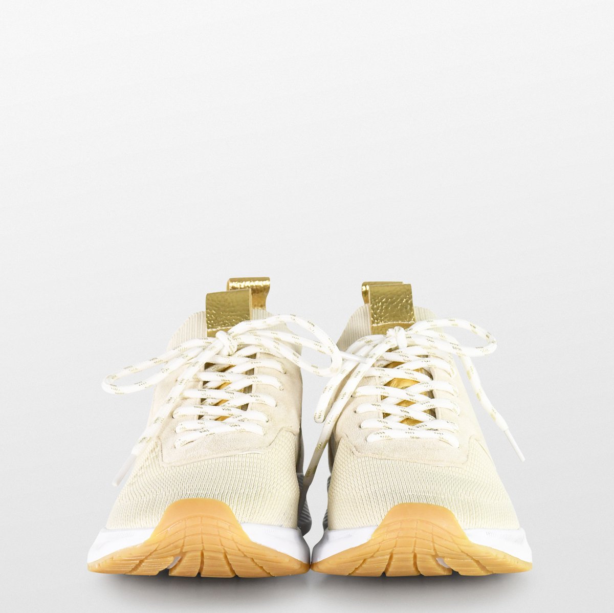POSH by Poelman - maat 37- ROBIN Dames Sneakers - Beige