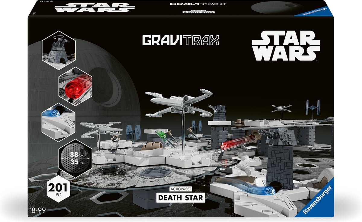 Ravensburger - GraviTrax - Action Set Death Star - Knikkerbaan - Voor Kinderen en Volwassenen