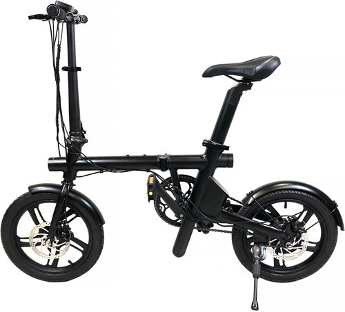 UrbMob Fld16 Elektrische Vouwfiets Zwart Aluminium 40,6 cm (16") 23 kg Lithium-Ion (Li-Ion)