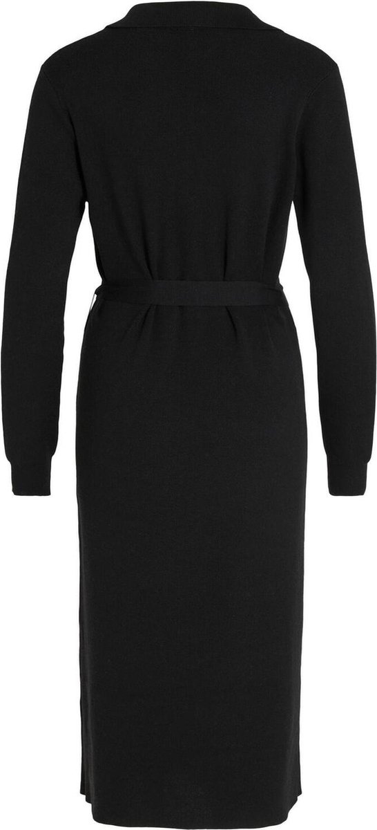 VILA - Maat L - VIMARLA COLLAR L/S KNIT DRESS Dames Jurk