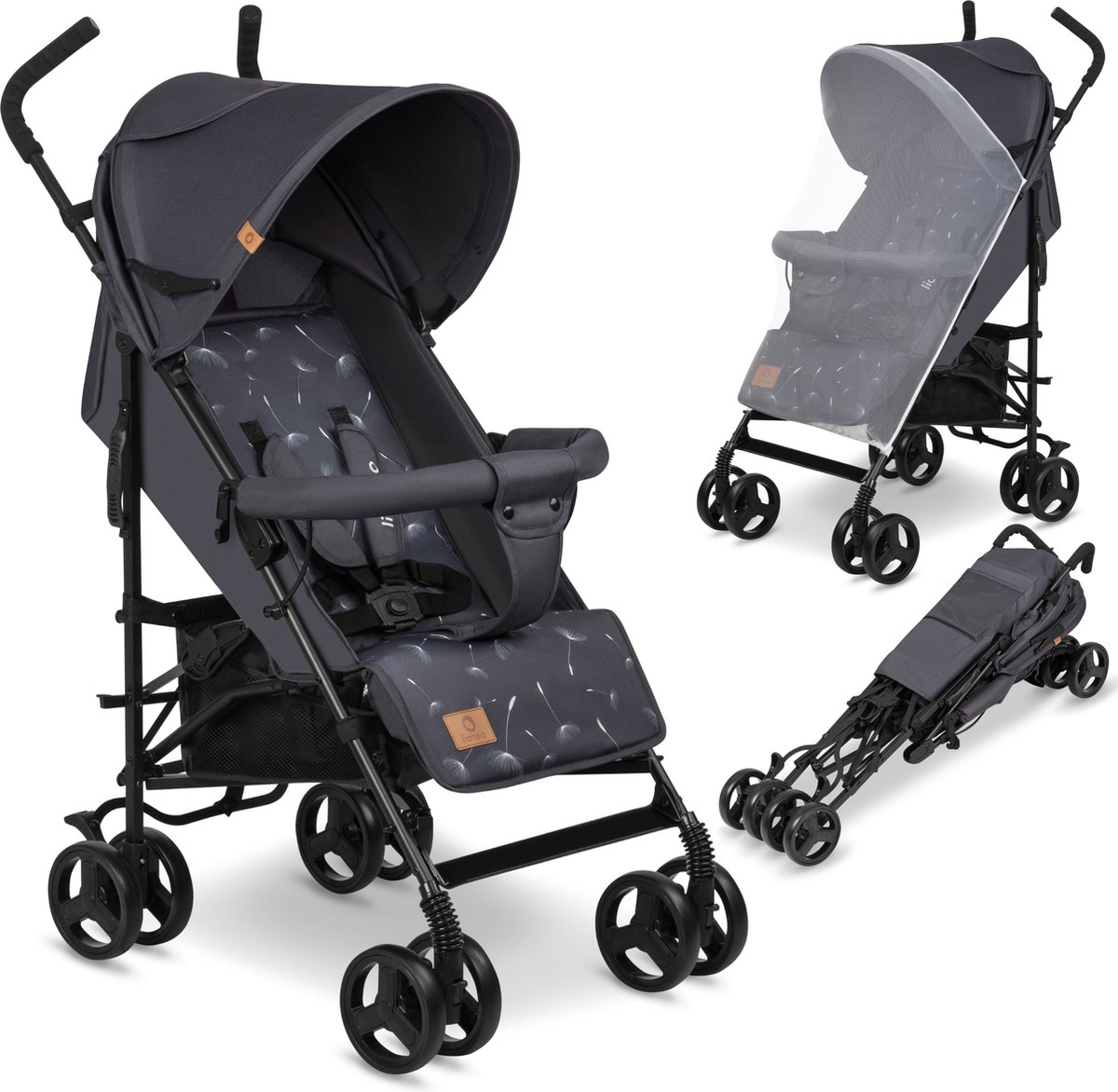 kinderwagen, duw-stoep, wandelwagen, liggend, matras-achtig patroon