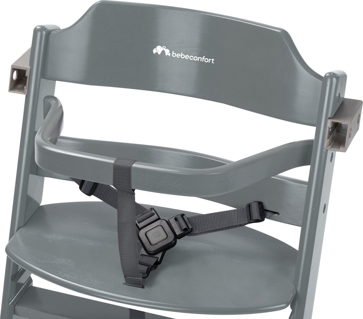Bebeconfort Timba Kinderstoel - Warm Grey - Groeit mee met je kind - Verstelbaar - Optimale veilighe