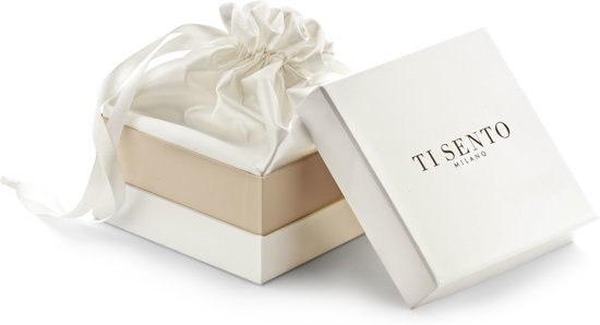 TI SENTO Milano Ketting - Lengte 42 cm - Gerhodineerd Sterling Zilver