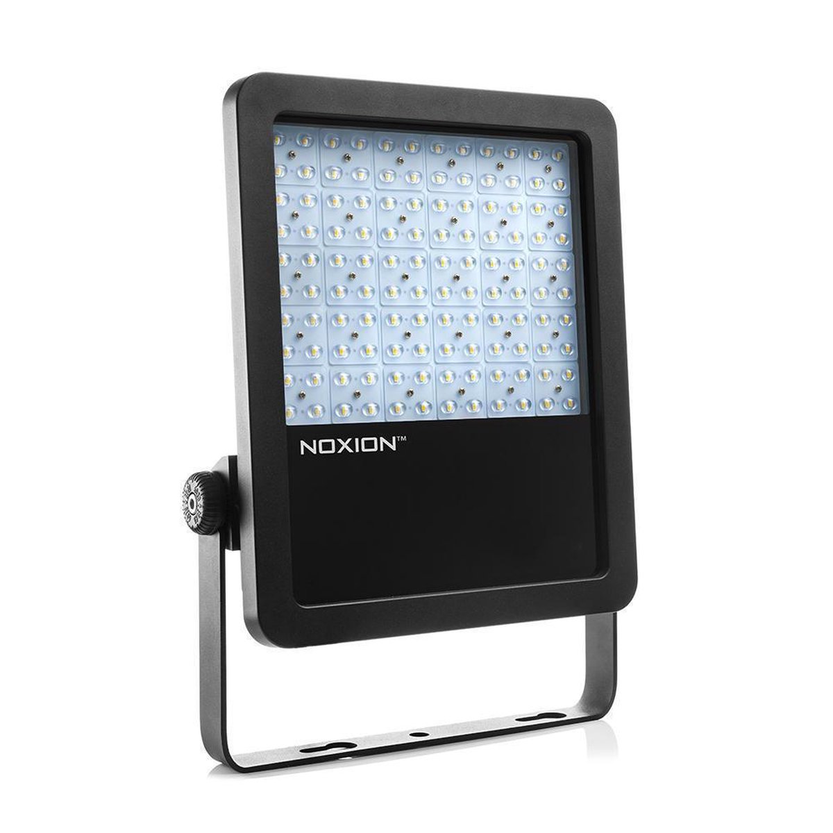 Noxion LED Breedstraler Beam Zwart 80W 8000lm 100D - 840 Koel Wit | IP66 - Asymmetrisch.