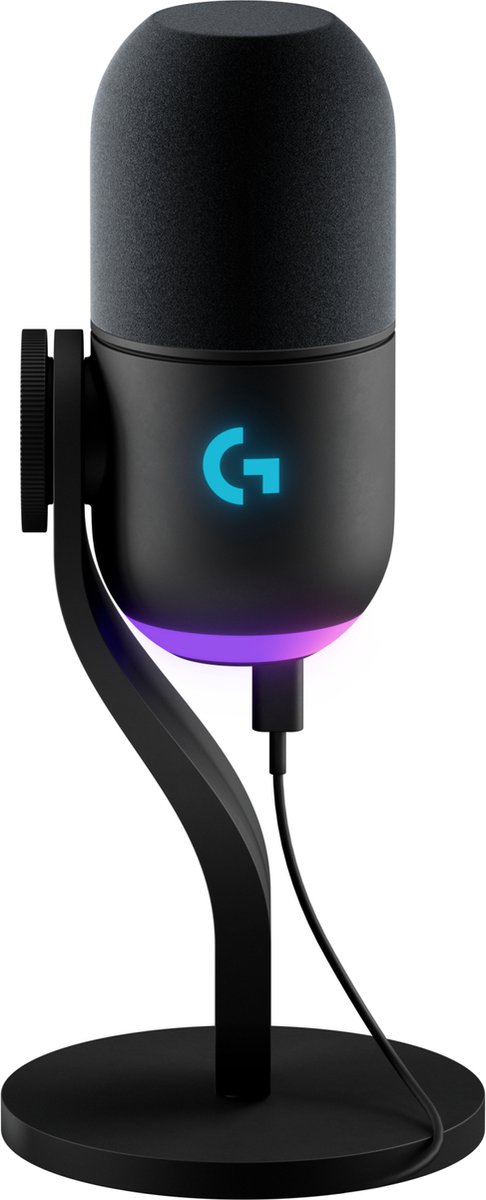 microfoon, USB-microfoon, gaming-microfoon, RGB-verlichting, condensormicrofoon