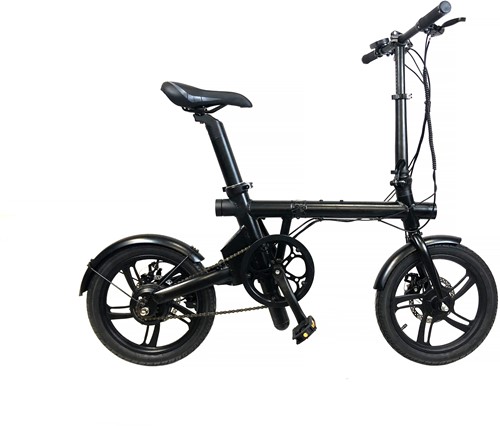 UrbMob Fld16 Elektrische Vouwfiets Zwart Aluminium 40,6 cm (16") 23 kg Lithium-Ion (Li-Ion)