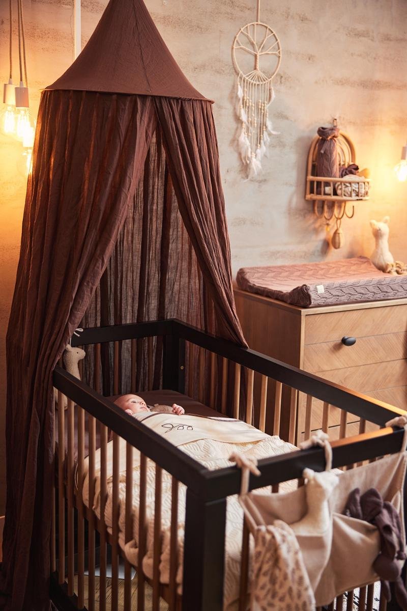 Jollein Klamboe Vintage 245cm - Chestnut