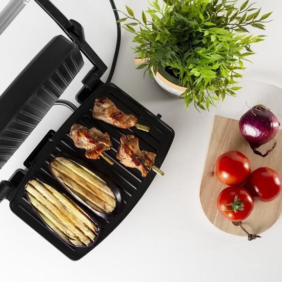 Tristar Contactgrill GR-2856 - Panini Grill - Anti-aanbaklaag - 1500W