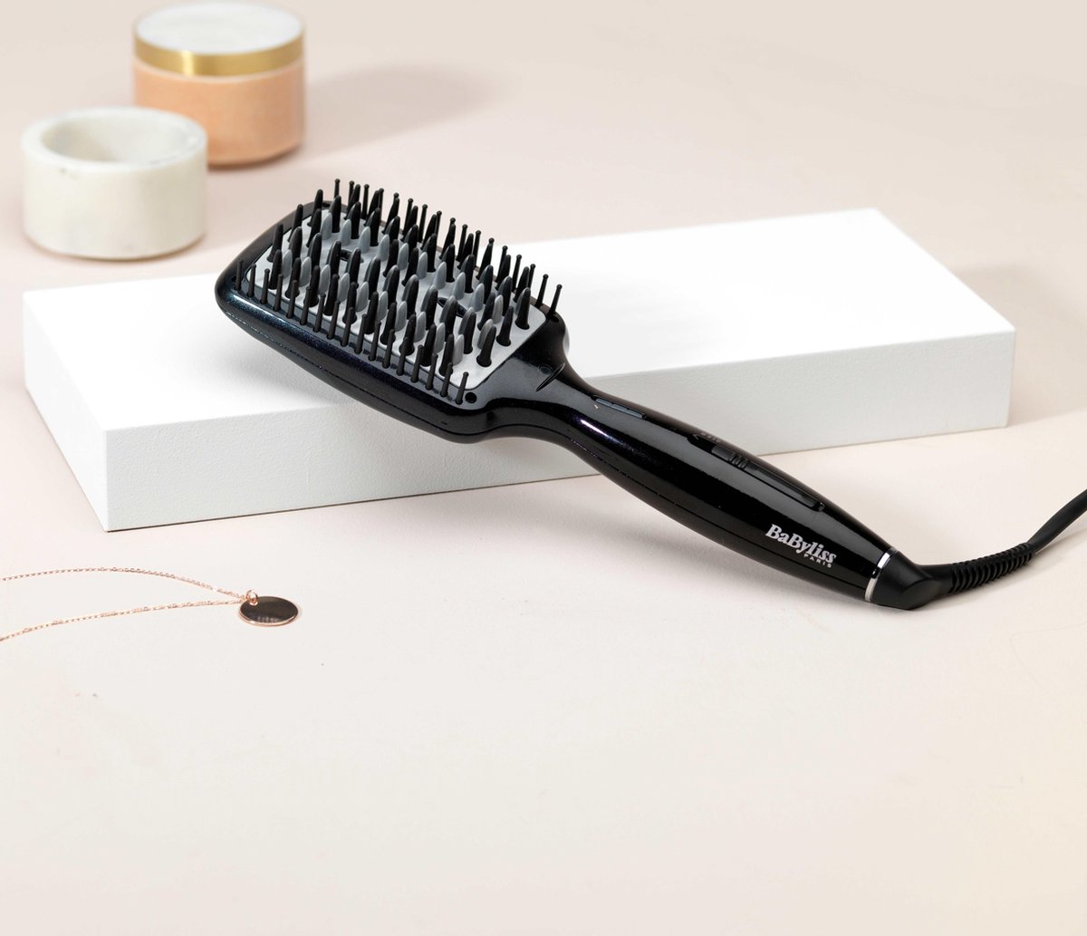 BaByliss  Smoothing Heated Brush HSB101E - Stijlborstel