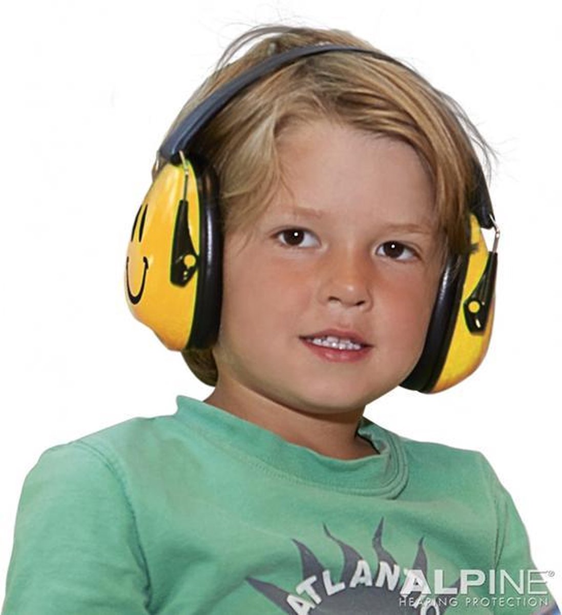 Alpine Muffy Smile - Oorkap voor kinderen - Gehoorbescherming - SNR 25 dB - Geel