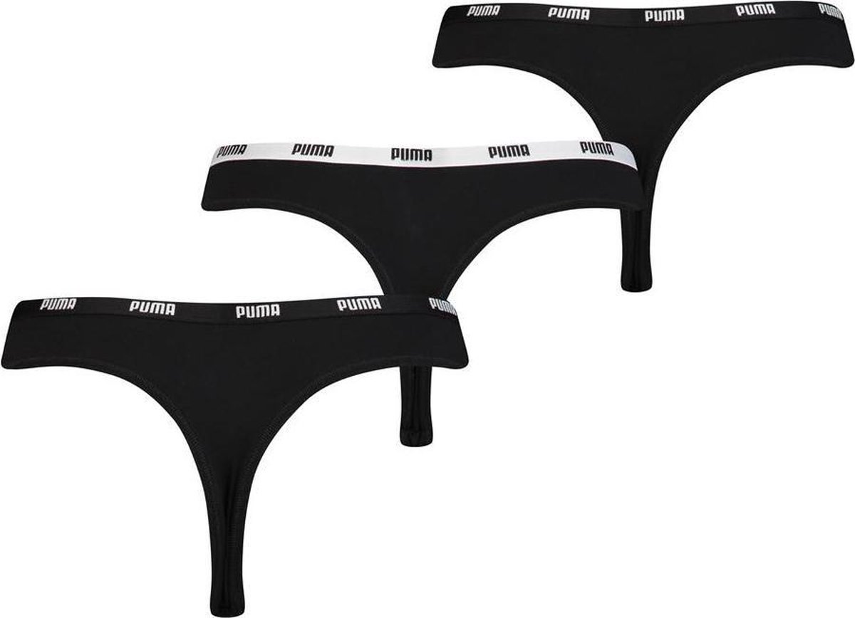 PUMA BASICS Dames 3P String - Maat XL