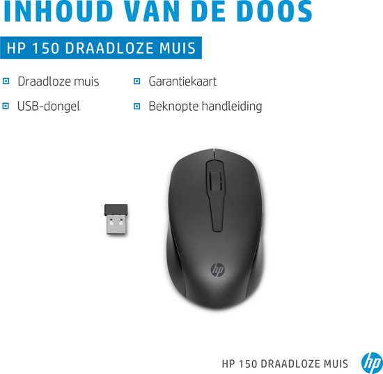 Wireless Mouse HP 2S9L1AA Black