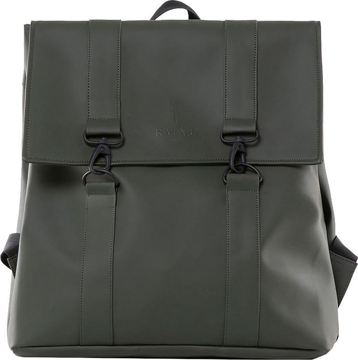 Rains Msn Bag Rugzak Unisex - Green - One Size