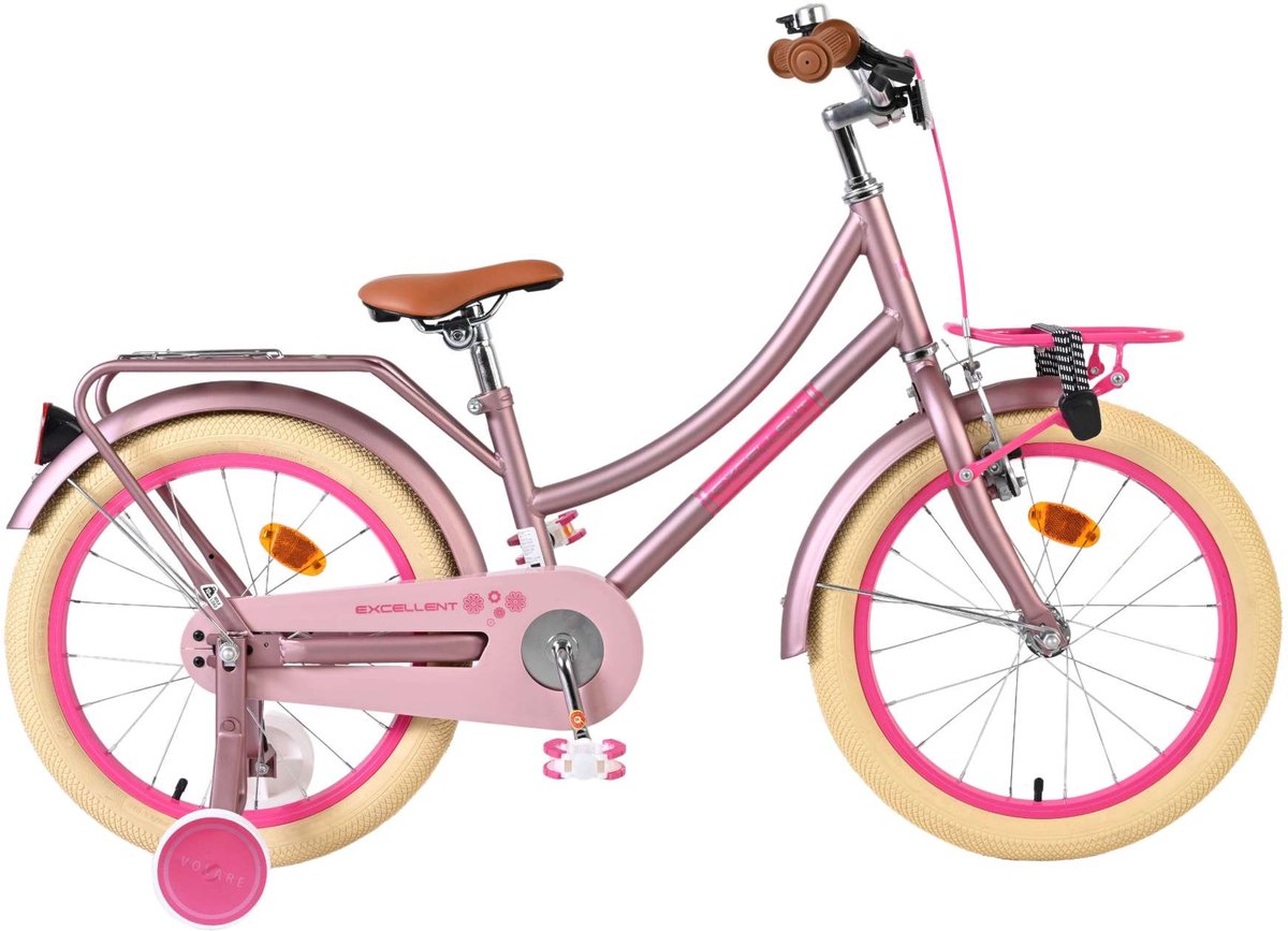 Volare Excellent Kinderfiets - Meisjes - inch