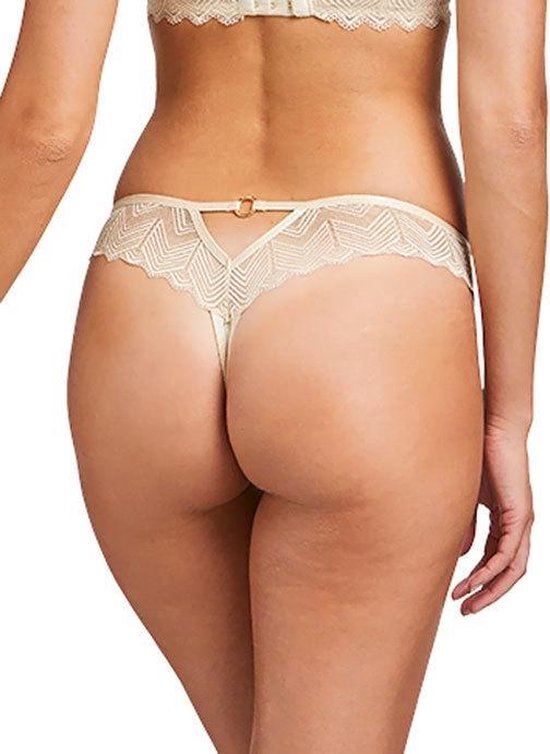 Sapph Madison thong Dames Onderbroek - champagne - Maat XL