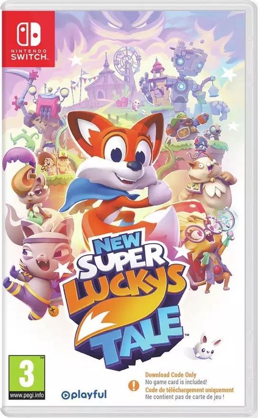 New Super Lucky's Tale - Code in a box - Nintendo Switch