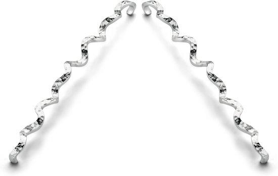 Casa Jewelry Oorhangers Etnic - Zilver