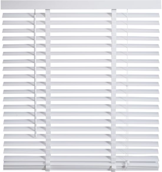 f567-cec5-43cc-b2ce-a202bd906aa5 Incompleet - Intensions - Jaloezie Hout - 50mm - Uni FSC Wit - 80x130cm