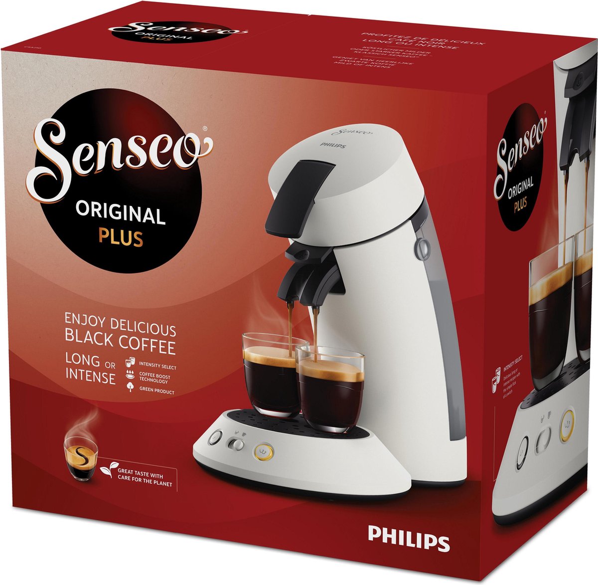 Philips Senseo Original Plus CSA210/10 - Koffiepadapparaat - Wit
