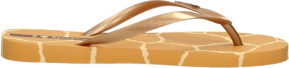 Ipanema Slippers - Maat 39 - Vrouwen - bruin/geel