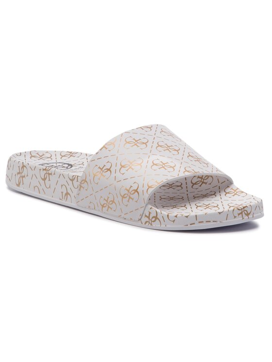 GUESS - maat 37 -  Badslippers Dames - Wit