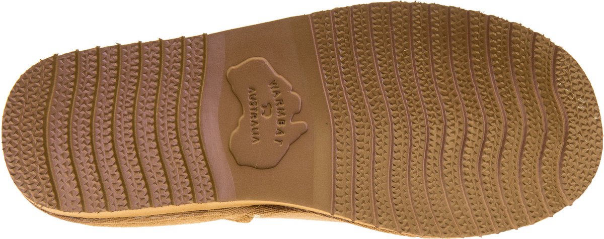 Warmbat  - Maat 39 Willow Women Suede Dames Sloffen - Cognac