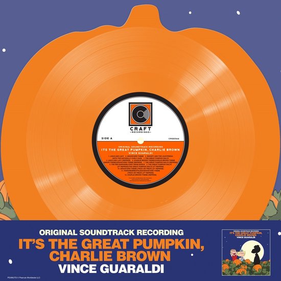 orange vinyl, pumpkin shape, record, LP, reissue