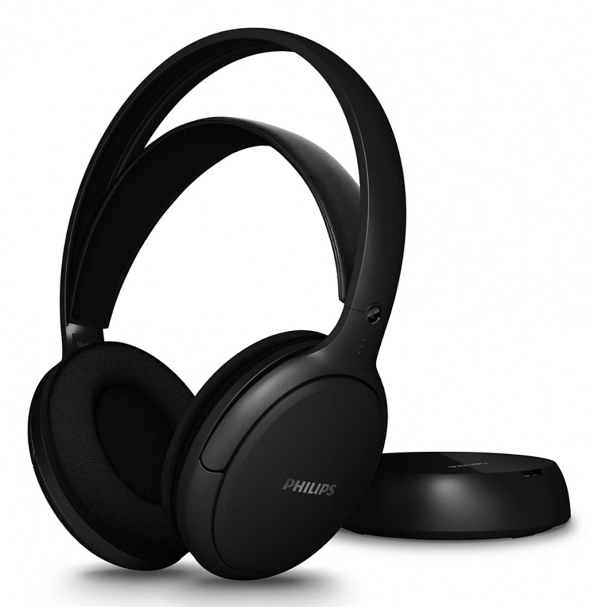 koptelefoon, over-ear, zwarte, draadloos,  Philips (brand)