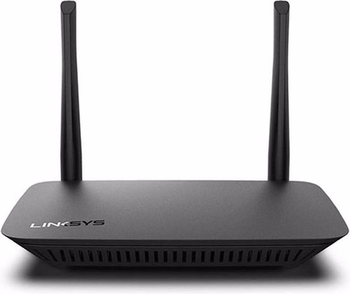 Linksys E5400 - Draadloze router - Dual-band / Zwart