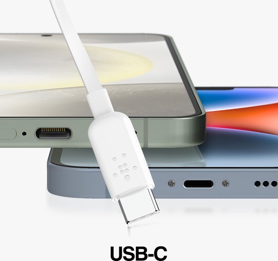 Belkin ROCKSTAR™ in-ear oordopjes met USB-C connector - Wit