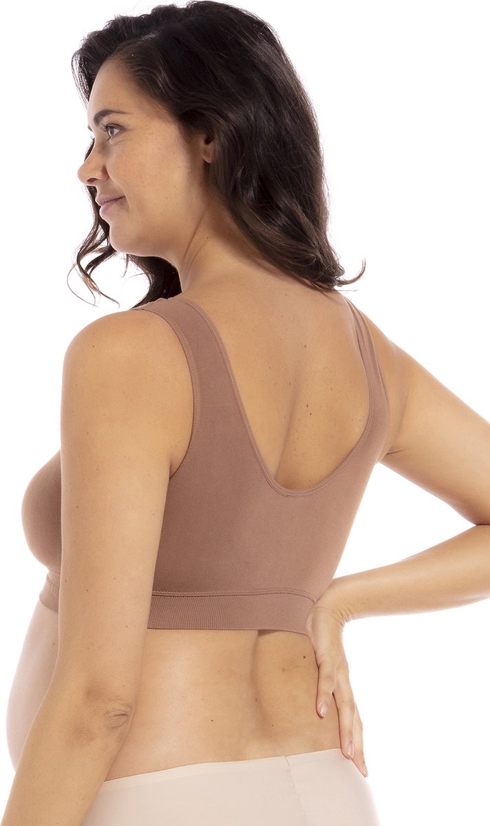 MAGIC Bodyfashion - Maat S - Bamboo Soft Bra Mocha Vrouwen