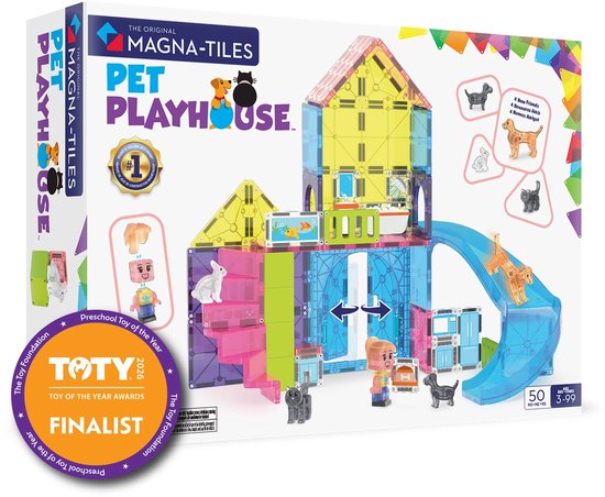 Magna-Tiles | Pet Playhouse 50 Stuks Set