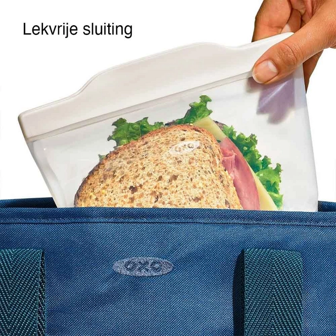Vershoudzakje OXO Good Grips 'Stand-Up' 1,8 liter Transparant