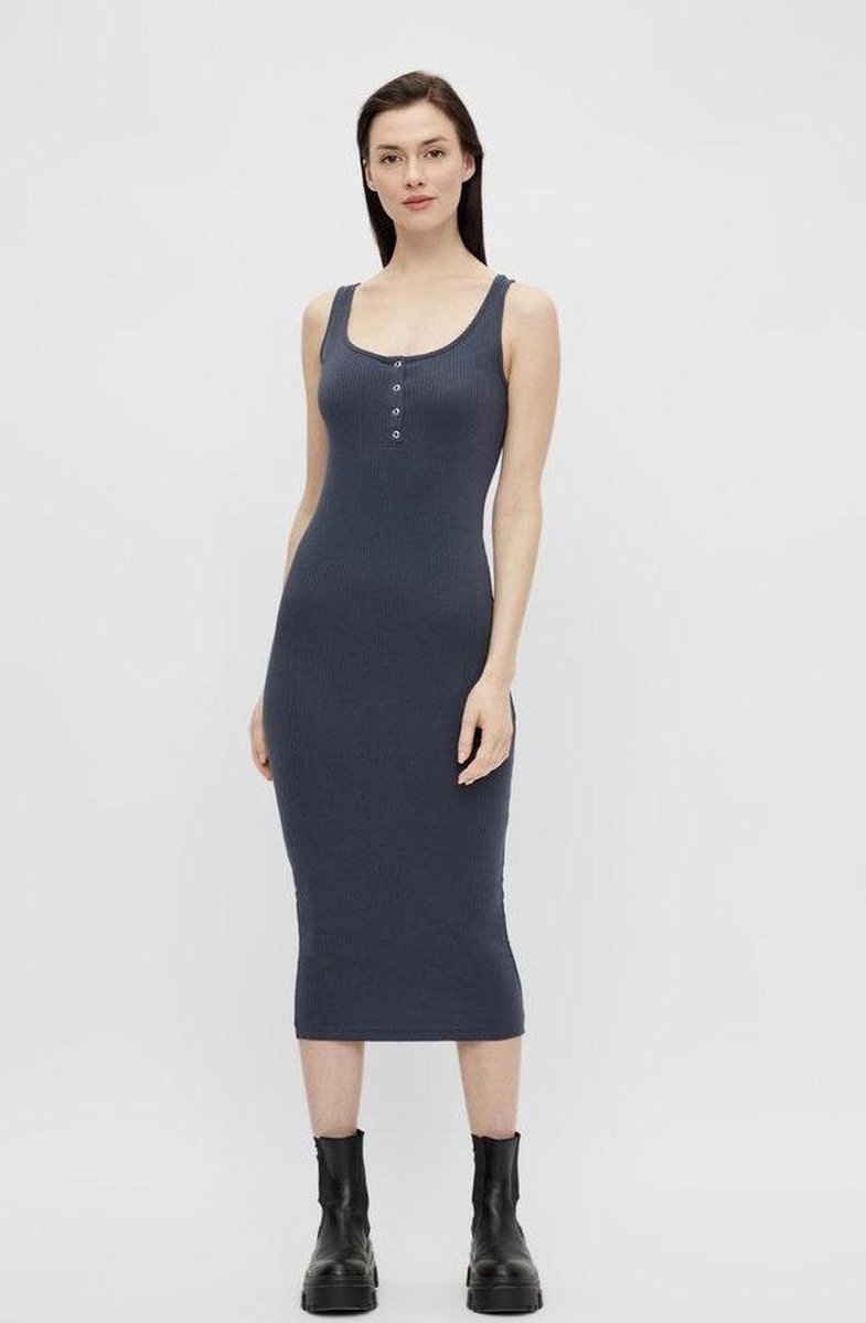 Pieces - Maat XS - PCKITTE TANK MIDI DRESS NOOS BC Dames Jurk