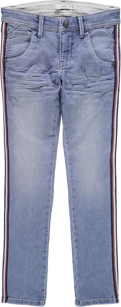 Name it - maat 134- Jongens Broek - Light Blue Denim