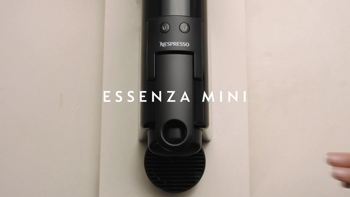 De'Longhi Nespresso Essenza Mini EN85.BKMT - Koffiecupmachine - Mat zwart