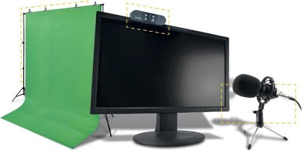 Pack Streamer Pro HD 4 in 1 voor pc