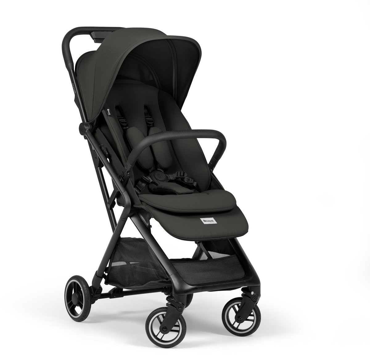 hauck Fly N Care - Supercompacte reisbuggy voor reislustige ouders - Black