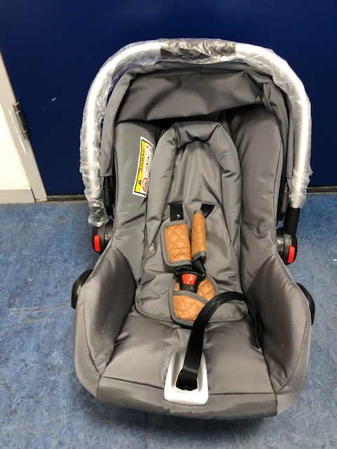 Baby2Go - autostoel  - zwart/grijs