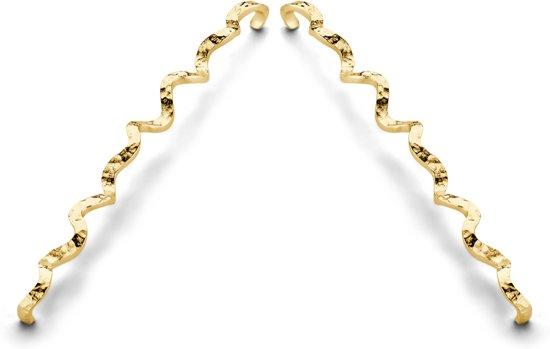 Casa Jewelry Oorhangers Etnic - Goud Verguld