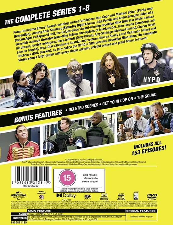 tv-serie, dvd, komedie, politie, collectie