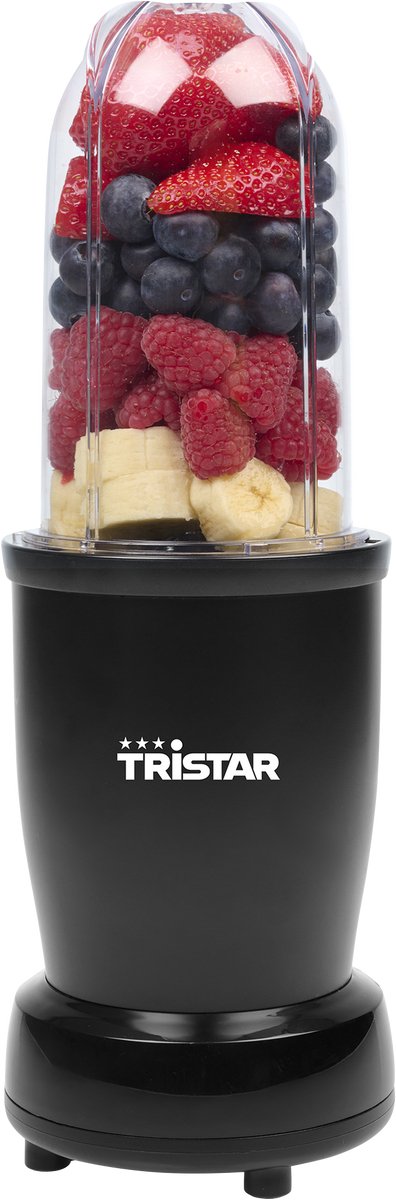 Tristar BL-4486 Smoothie Maker - Blender - 350W Vermogen - 0.5 Liter - Incl. 3 Drinkbekers - Vaatwasserbestendig
