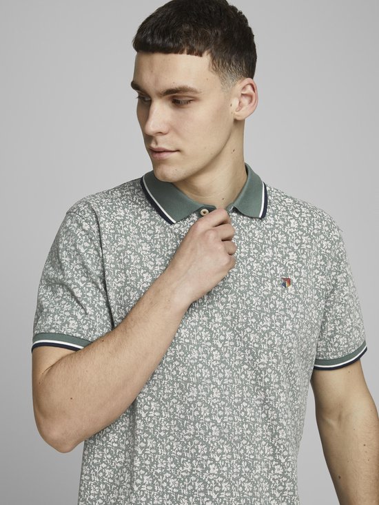 Jack & Jones - JPRBLUWIN POLO SS AOP - Dark Forest - L