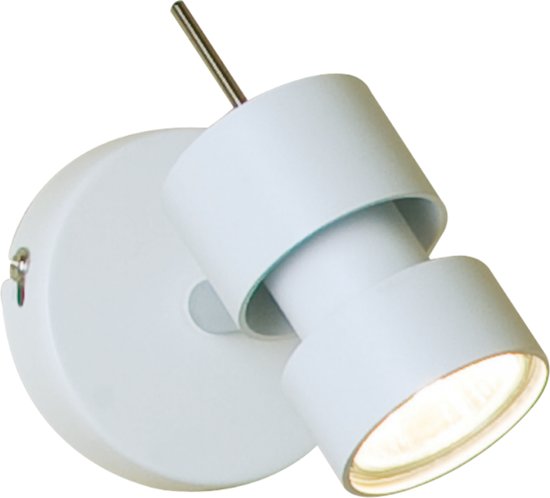 06b2-8f04-4ff8-b74f-dcda649a84d0 Koopjeshoek- Steinhauer Natasja - Wandspot - 1 lichts - Wit - Halogeen