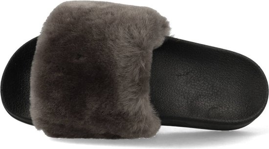 Warmbat Barlee - maat 40 - Dames Slippers - Dark Grey