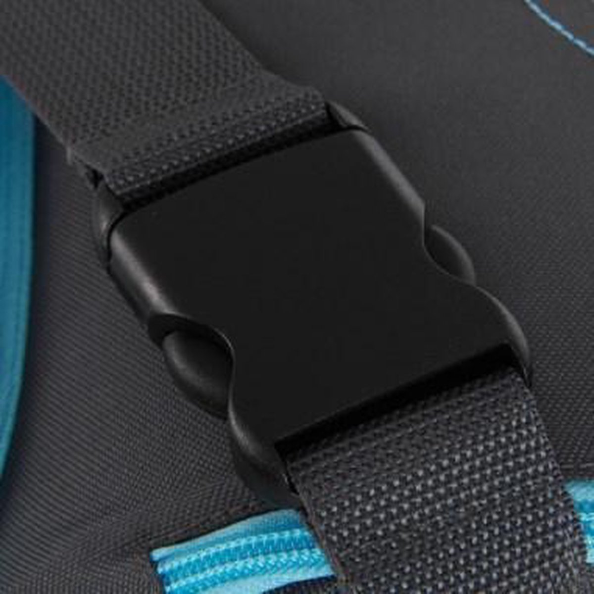 Munchkin stoelverhoger blauw - draagbaar kinderzitje