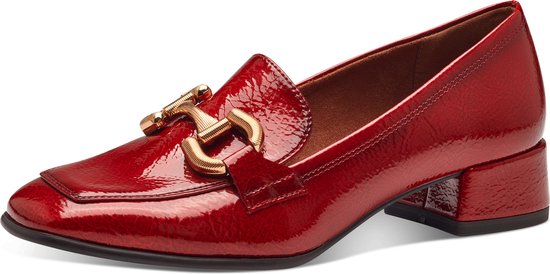 rode, lakkie, loafer, metallic, hengelhak